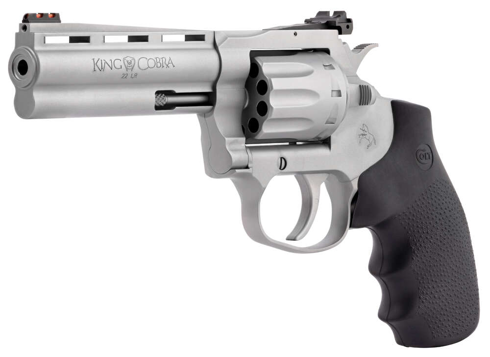 Handguns Colts Manufacturing ZPAP M70 22LR CLT KING COBRA TARGET 22LR 4.25 MATTE SS • Model: ZPAP M70